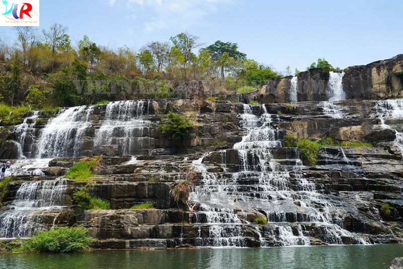 Pongour Waterfall in Dalat, Vietnam