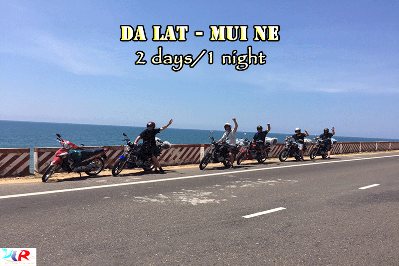 Dalat Easy Riders tour to Di Linh to Muine in 2 days