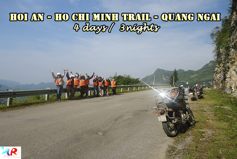 Hoian/Danang to Quang Ngai motorbike tour on the Ho Chi Minh trail in 4 days